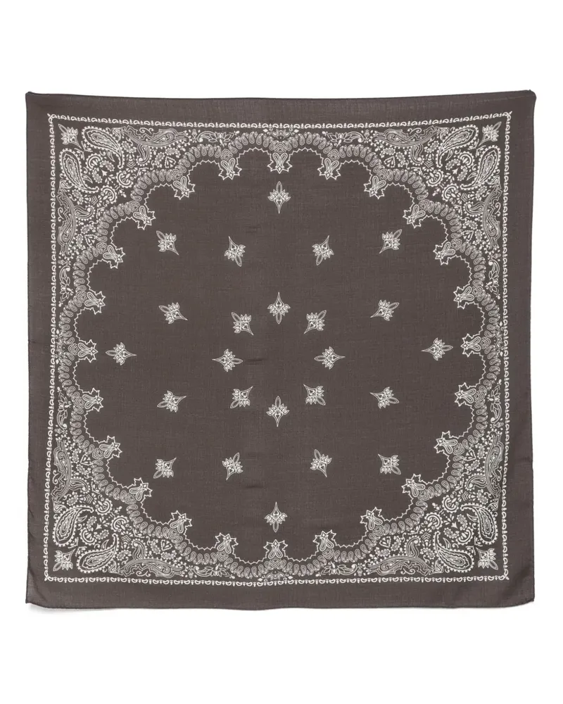 Destin Schal mit Paisleymuster - Braun Braun