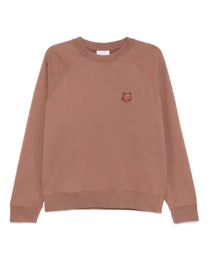 Kitsuné Sweatshirt mit Bold Fox Head-Patch - Braun Braun