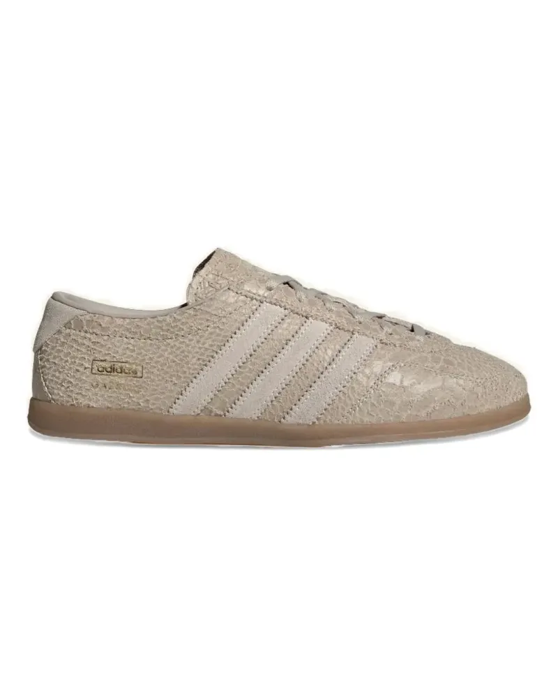 adidas Gazelle snakeskin-effect sneakers - Nude Nude