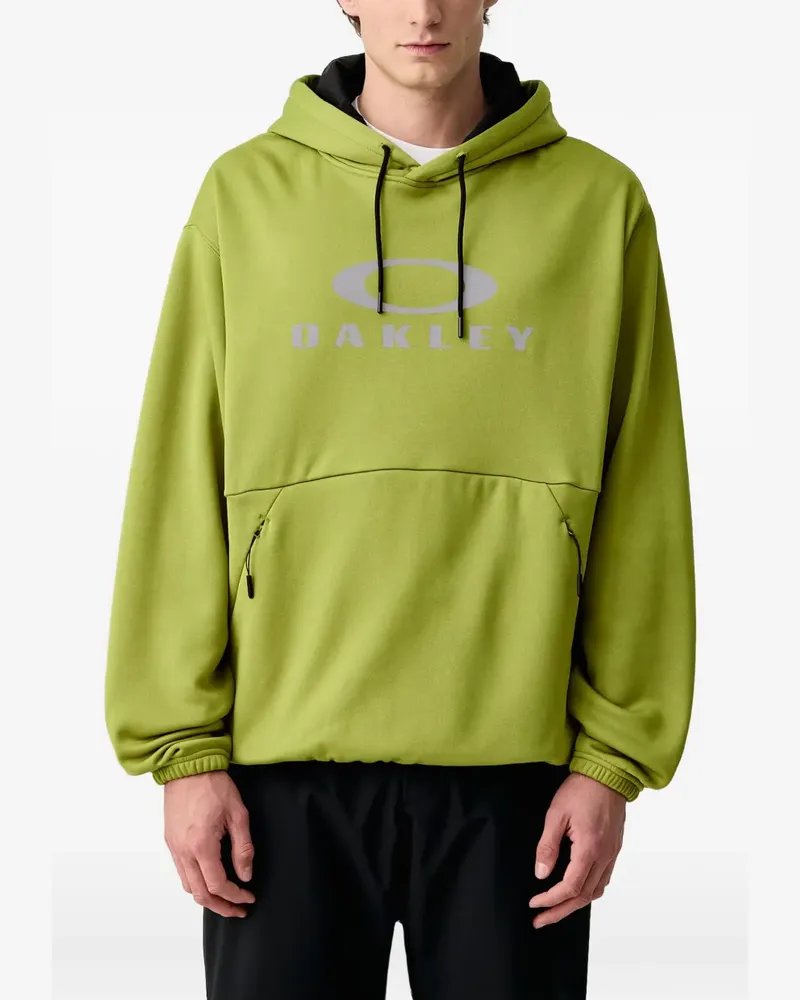 Oakley Rider Phantom logo-print drawstring hoodie - Grün Grün