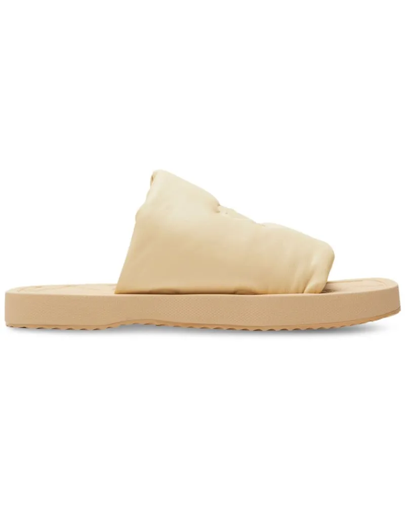 Burberry EKD Slab Pantoletten Nude