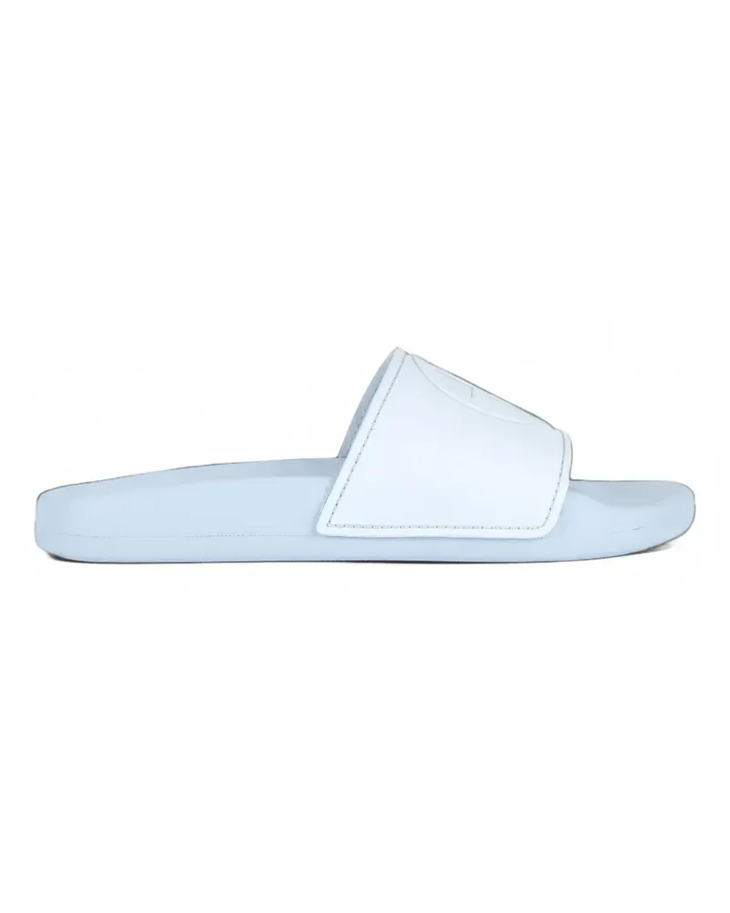 Anine Bing Isla logo slides - Blau Blau