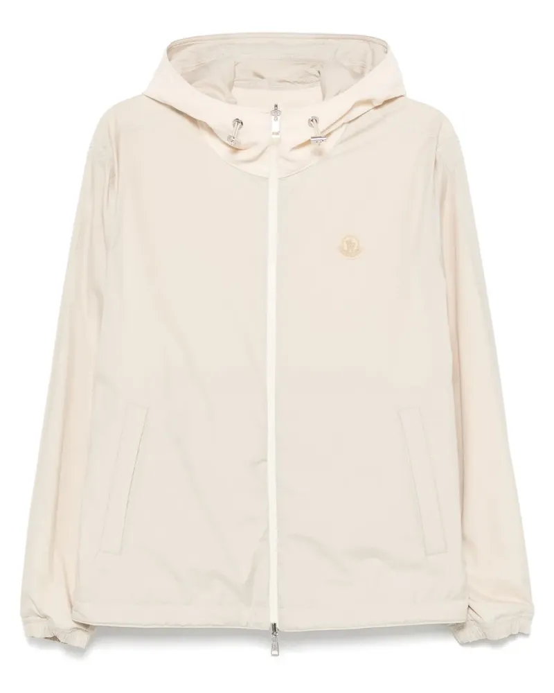 Moncler Wendbare Kapuzenjacke aus Fleece - Nude Nude