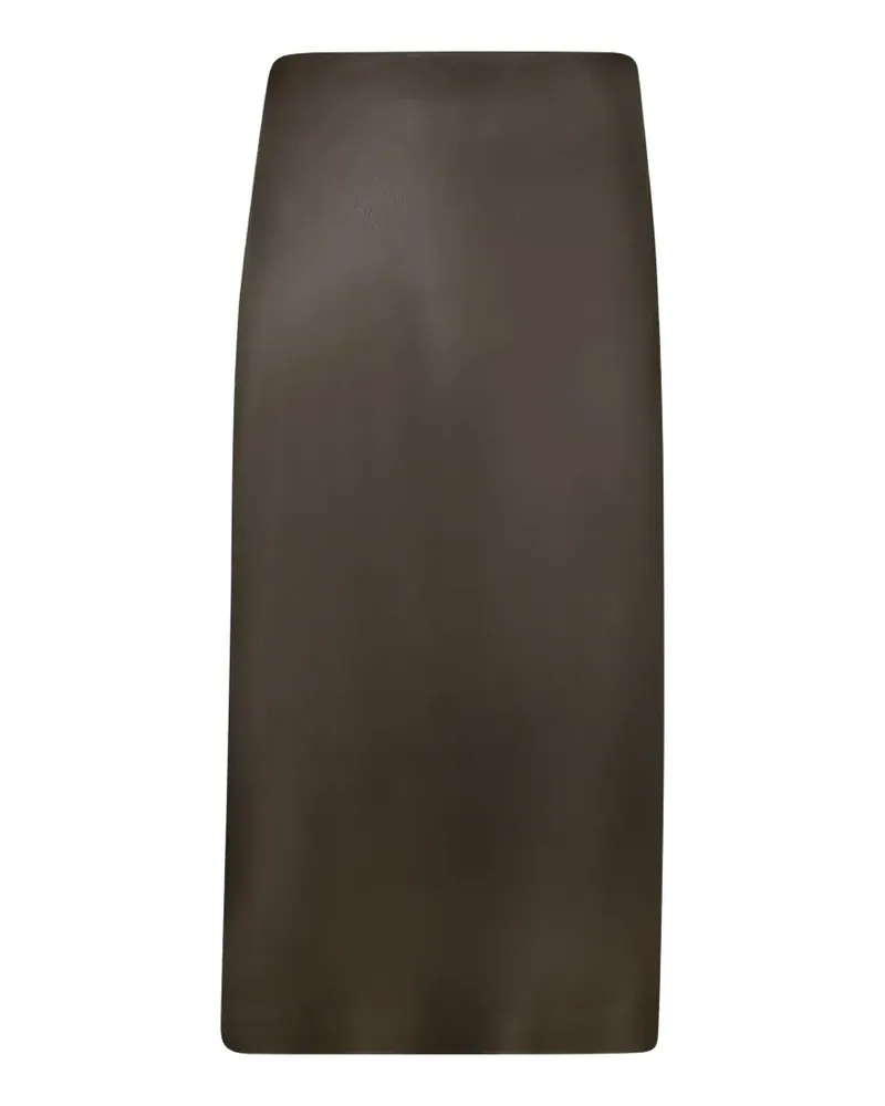 Blanca rear-slit midi skirt - Grün Grün