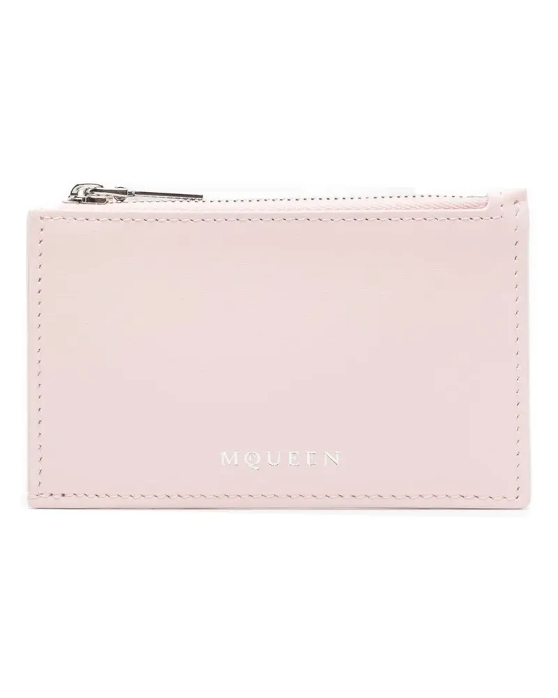 Alexander McQueen Portemonnaie mit Reißverschluss - Rosa Rosa