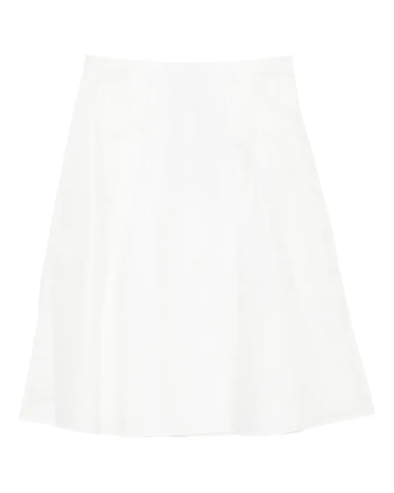Paloma Wool pleated patch-pocket midi skirt - Nude Nude