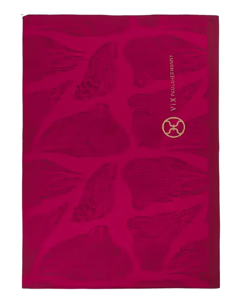 ViX abstract-print sarong - Rosa Rosa