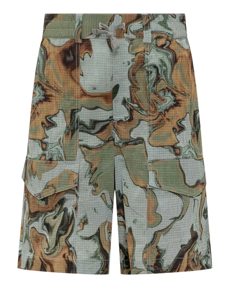 Woolrich Shorts mit Batik-Print - Nude Nude