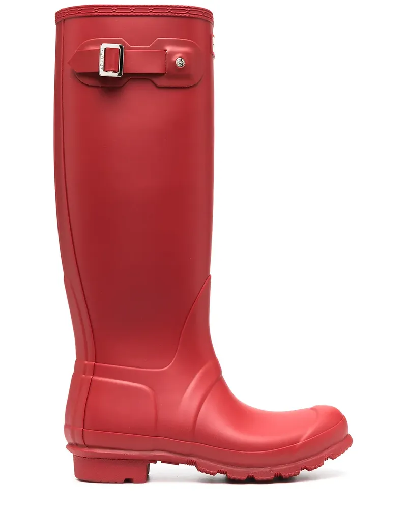 Hunter Original Tall' Regenstiefel - Rot Rot