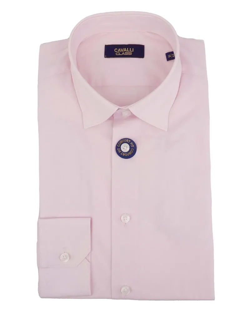 Roberto Cavalli long-sleeve shirt - Rosa Rosa