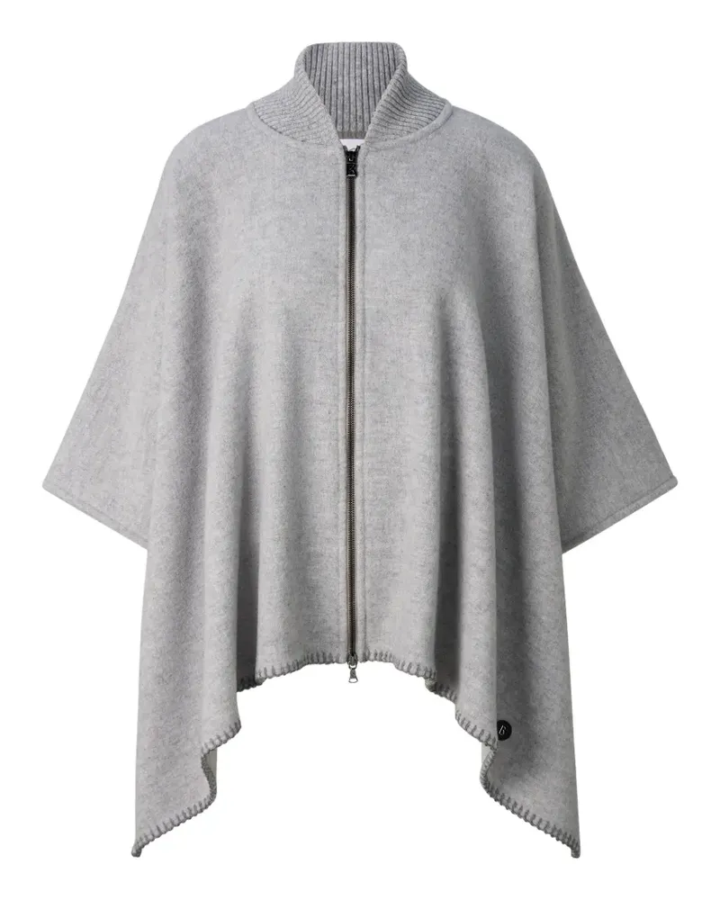 Bogner Nellie Poncho mit Reißverschluss - Grau Grau
