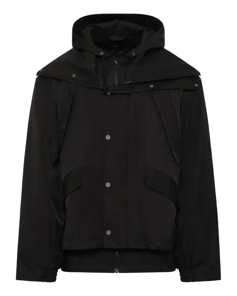 Egonlab Sportjacke mit Kapuze - Schwarz Schwarz