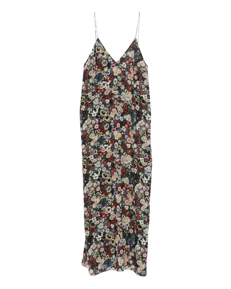 KHAITE Taja midi dress - Schwarz Schwarz