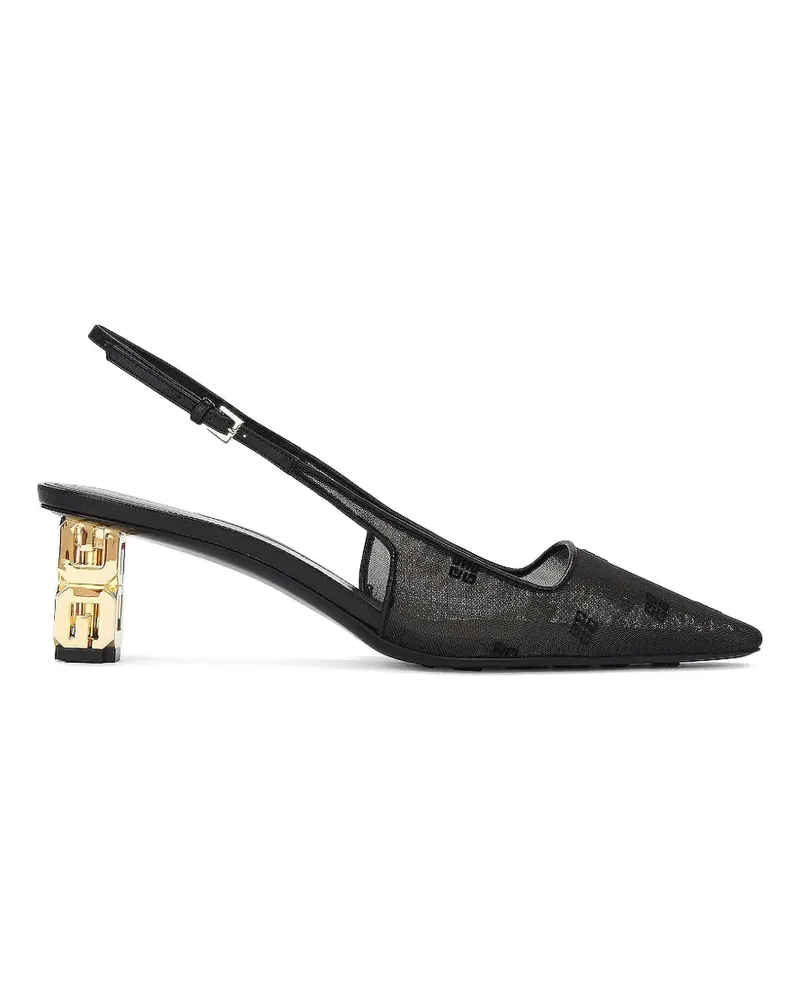 Givenchy G Cube slingback heeled pumps - Schwarz Schwarz