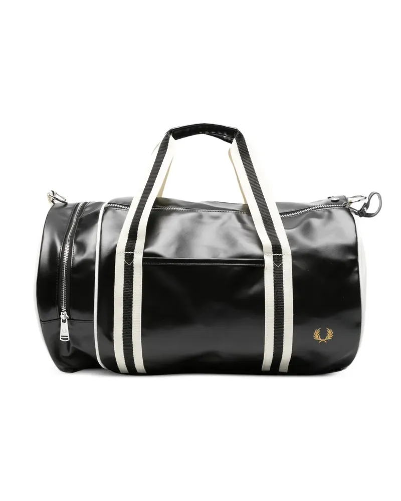 Fred Perry Classic Barrel holdhall bag - Schwarz Schwarz