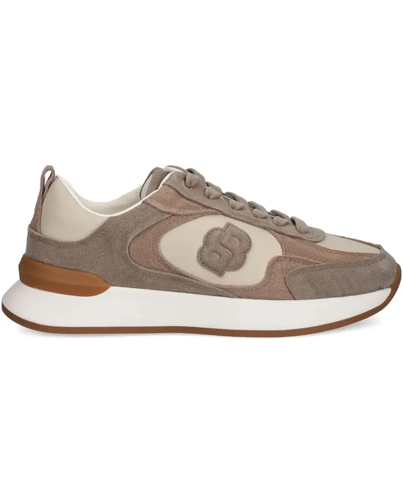 HUGO BOSS Sneakers mit Logo-Applikation - Nude Nude