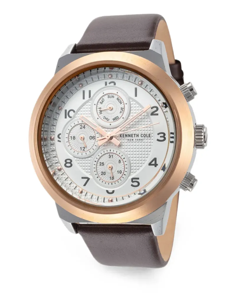 Kenneth Cole Armbanduhr mit Zifferblatt 47mm - Nude Nude