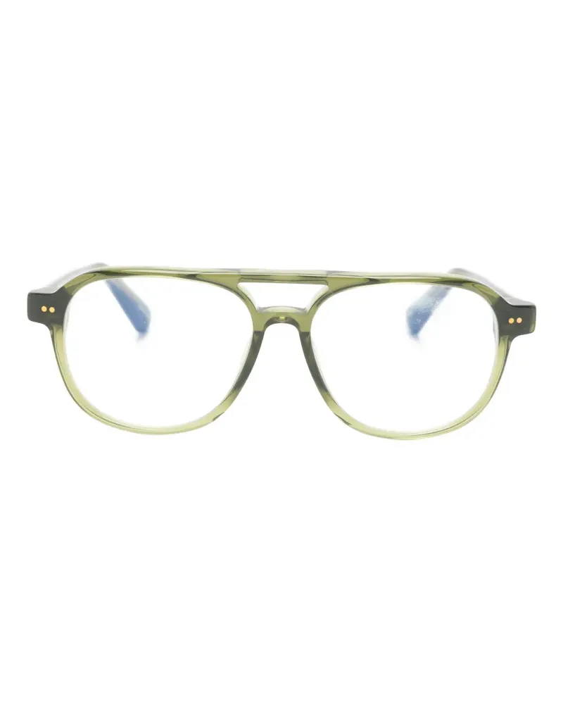 Jacquemus Altu Pilotenbrille - Grün Grün