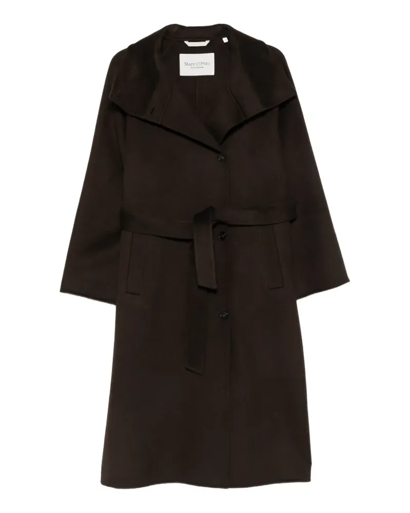 Marc O'Polo belted coat - Braun Braun
