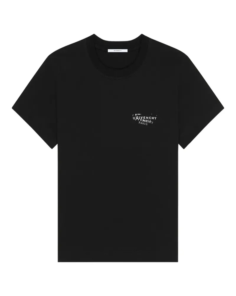 Givenchy T-Shirt mit  Stamp-Print - Schwarz Schwarz
