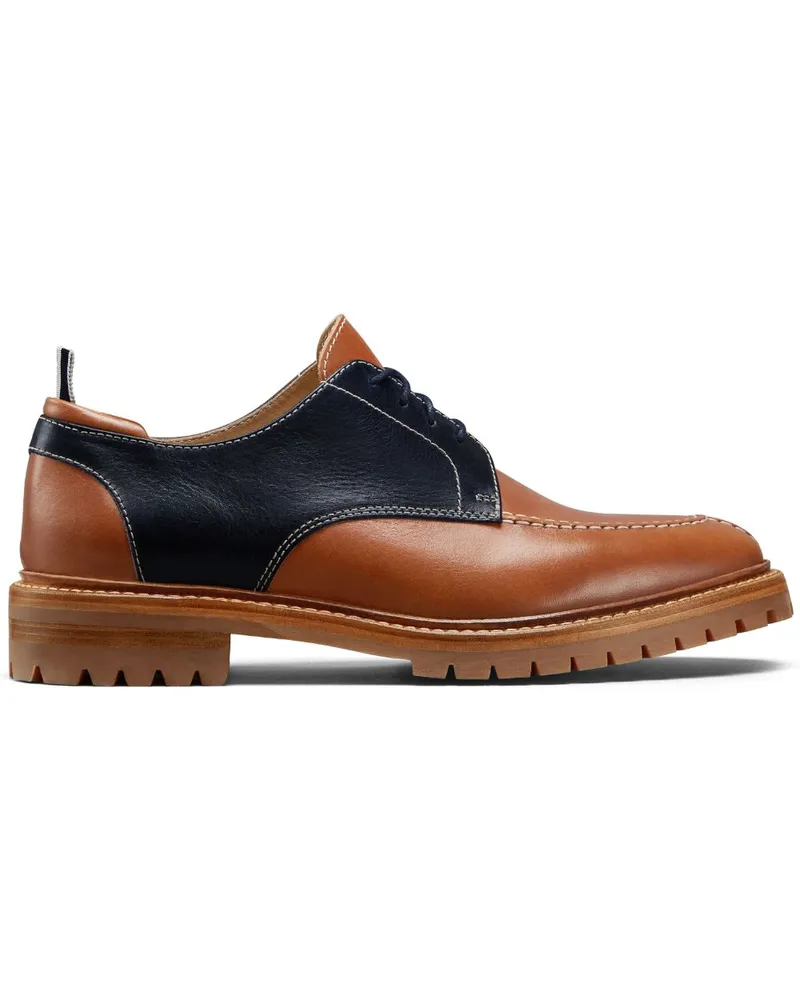 Thom Browne Klassische Derby-Schuhe Braun