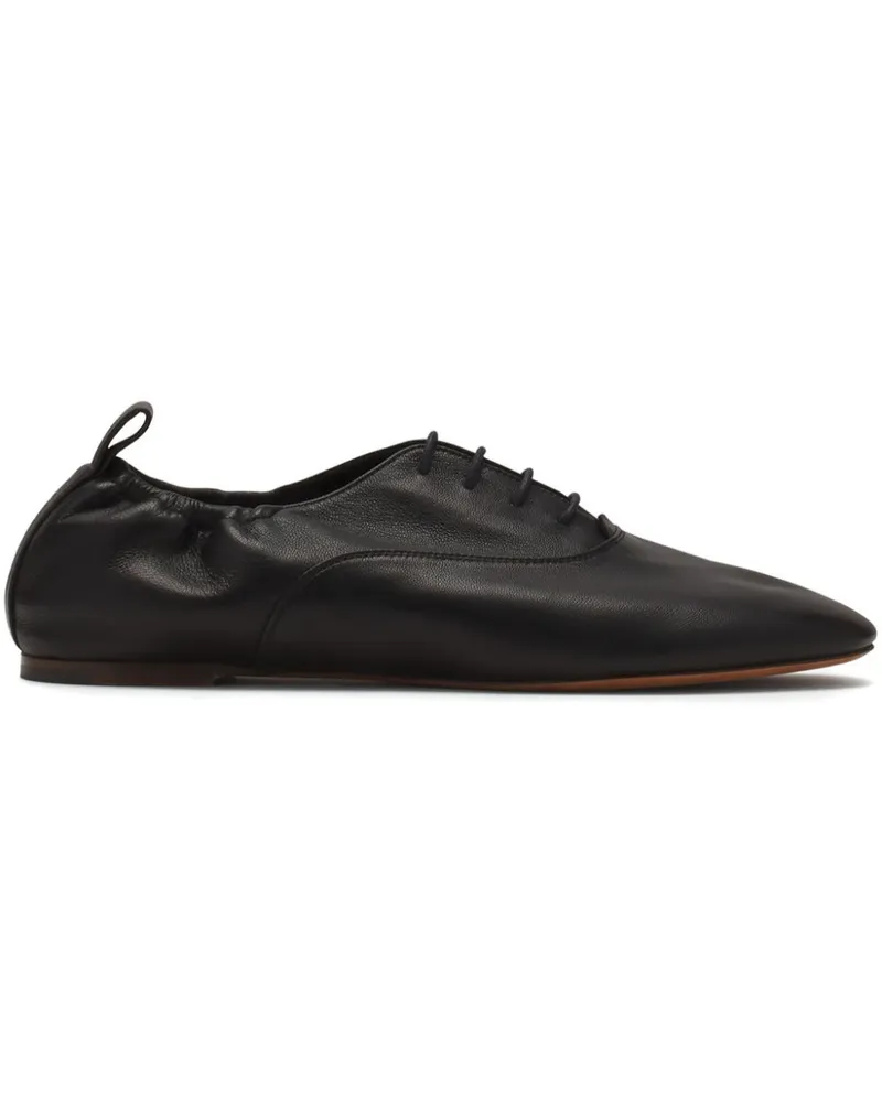 Lanvin Ballerinas mit Schnürung - Schwarz Schwarz
