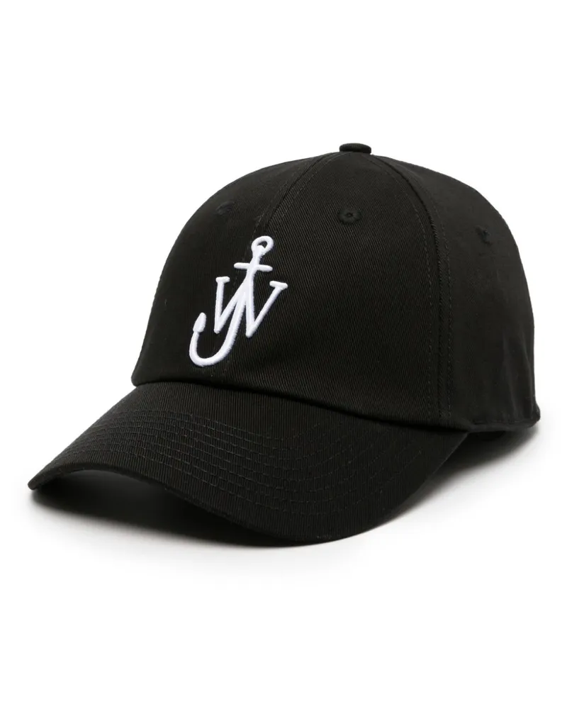 J.W.Anderson Baseballkappe mit Logo-Stickerei Schwarz