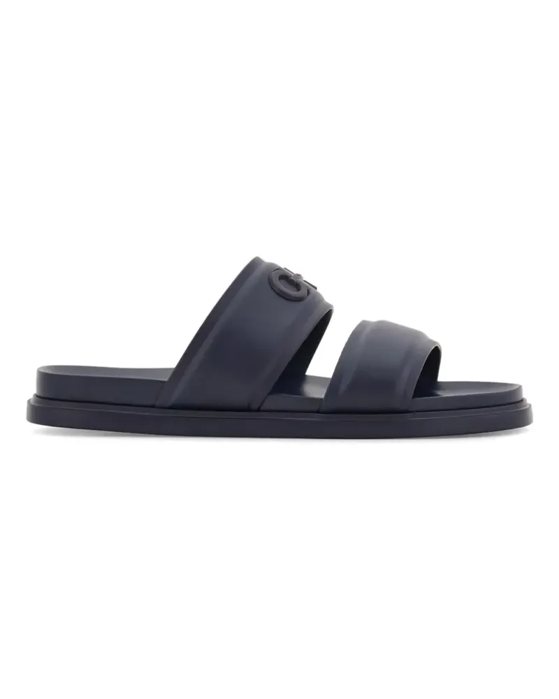 Ferragamo Gancini ornament slides - Blau Blau