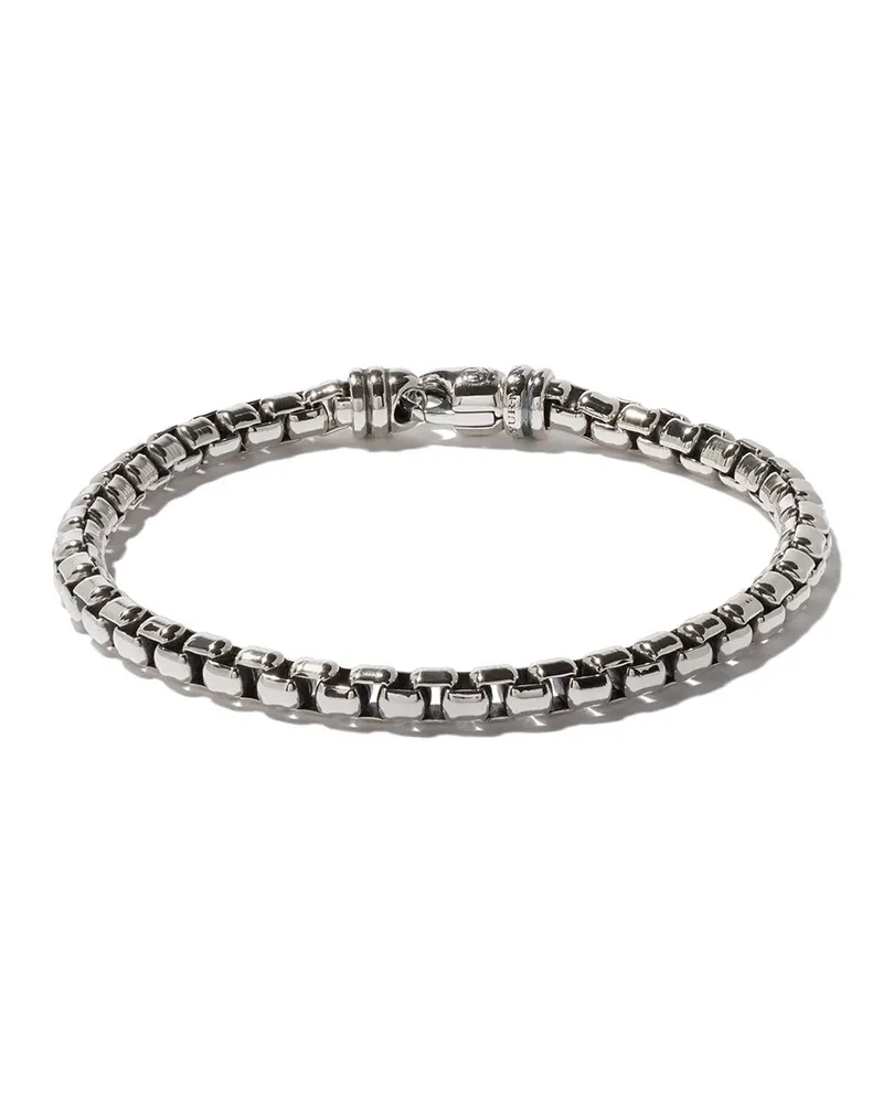 David Yurman Box Chain' Armband aus Sterlingsilber - SS Ss