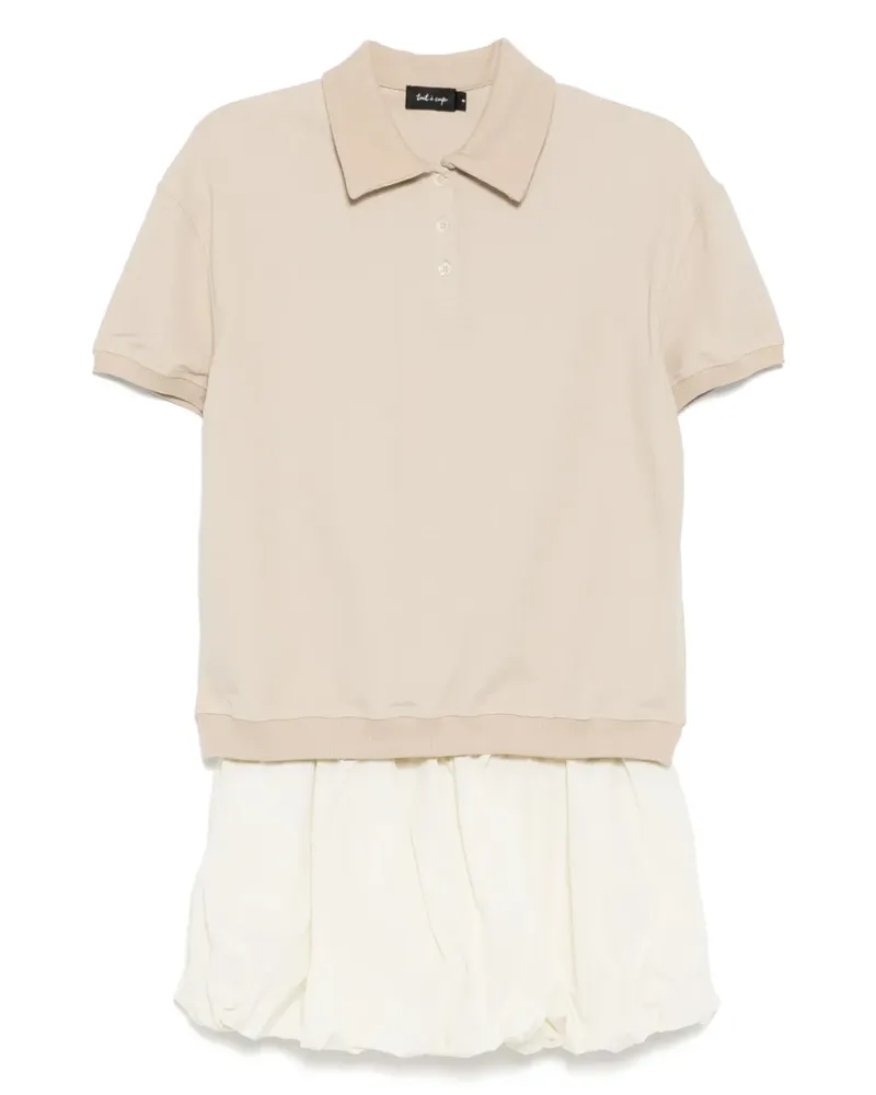 Tout a Coup Poloshirt-Set - Nude Nude