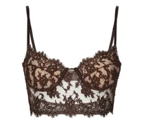 Ausgestelltes Korsett-Kleid - Schwarz