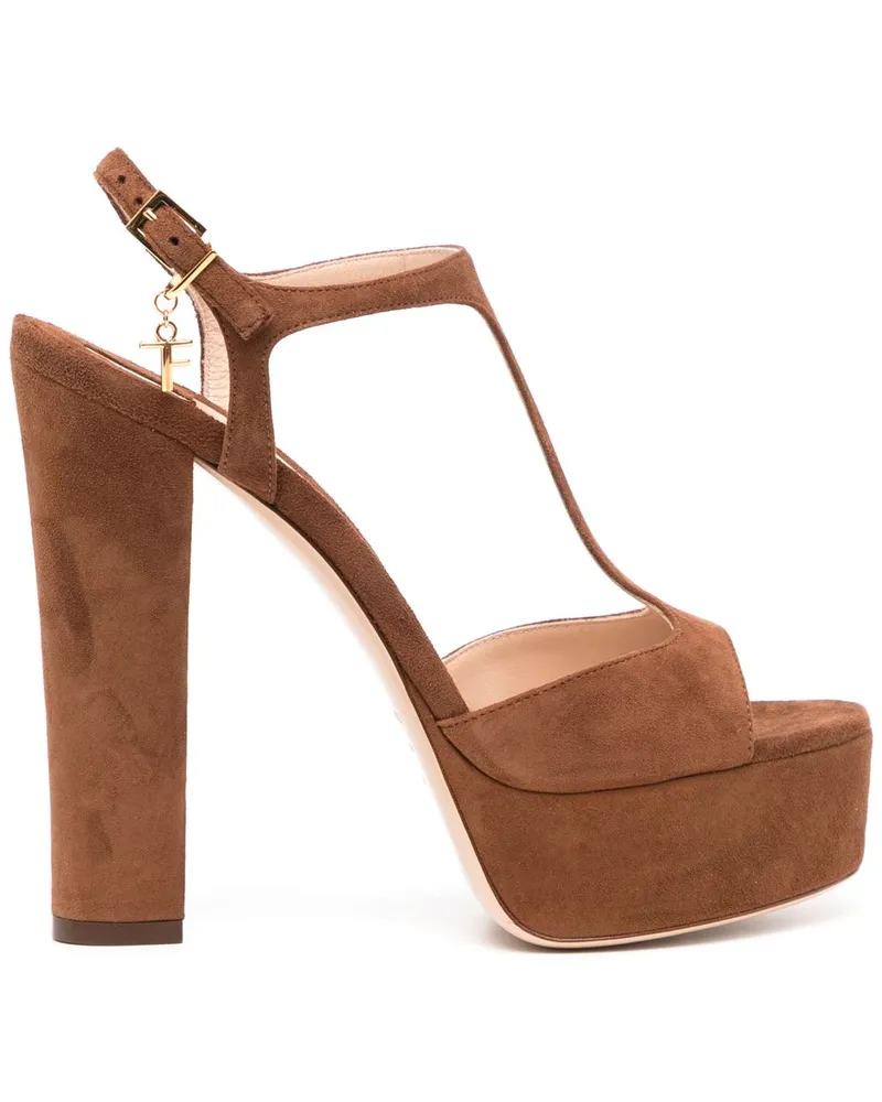 Tom Ford Angelina Sandalen 130mm - Braun Braun