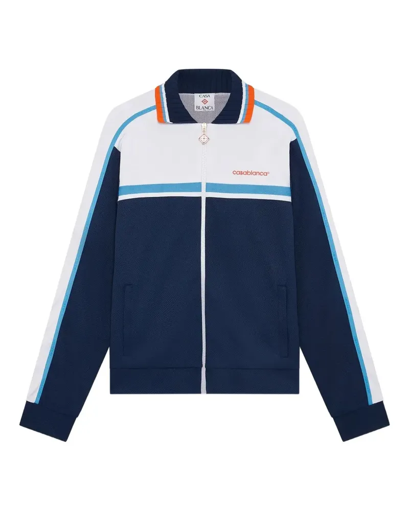 Casablanca Paris Jacke mit Kontrasteinsatz - Blau Blau