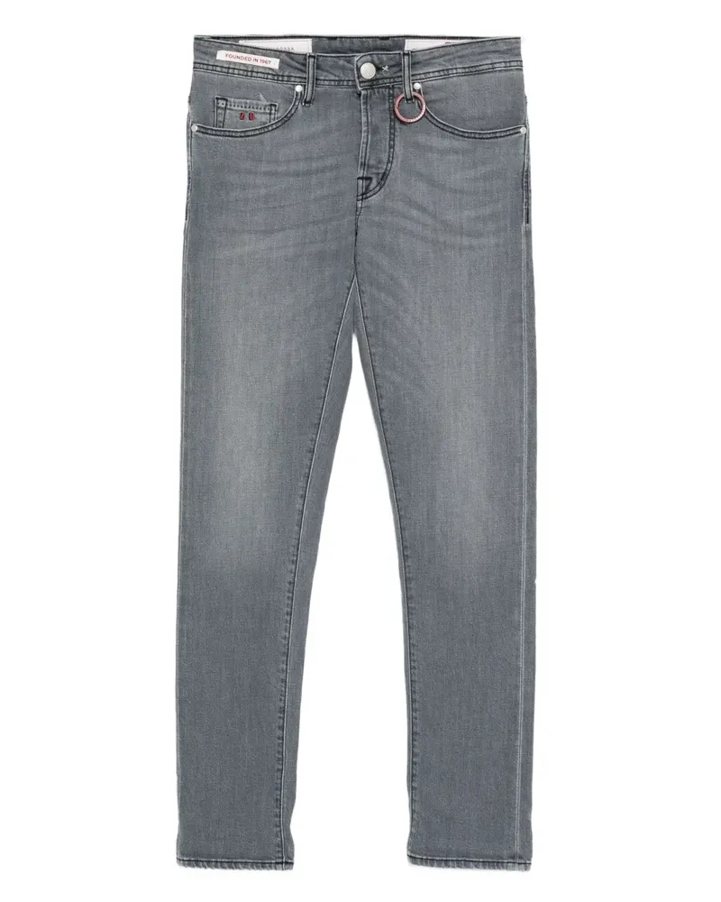 Tramarossa Five-Pocket-Jeans mit Ringdetail - Grau Grau