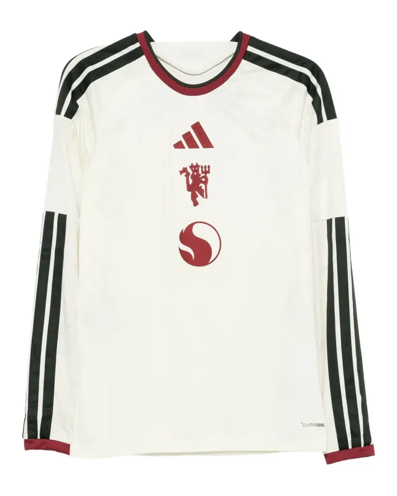 adidas Manchester United Langarmshirt mit Logo - Nude Nude