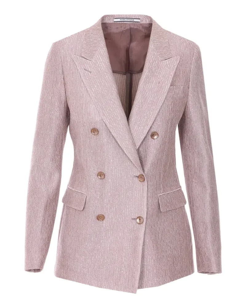Tagliatore Doppelreihiger Blazer - Rosa Rosa