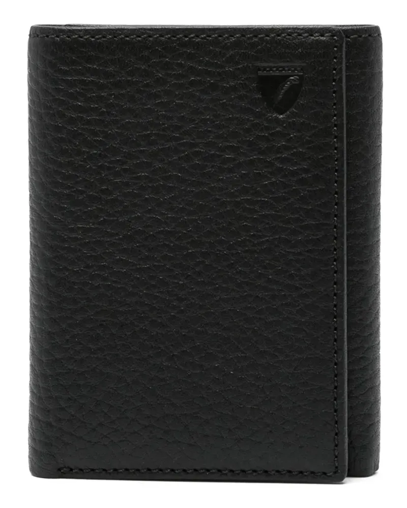 Aspinal of London Faltbares Portemonnaie - Schwarz Schwarz