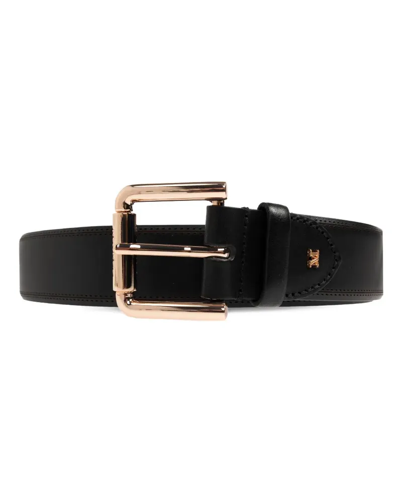Max Mara Esodo leather belt - Schwarz Schwarz