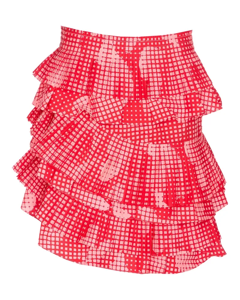 Essentiel Asymmetrischer Minirock - Rot Rot