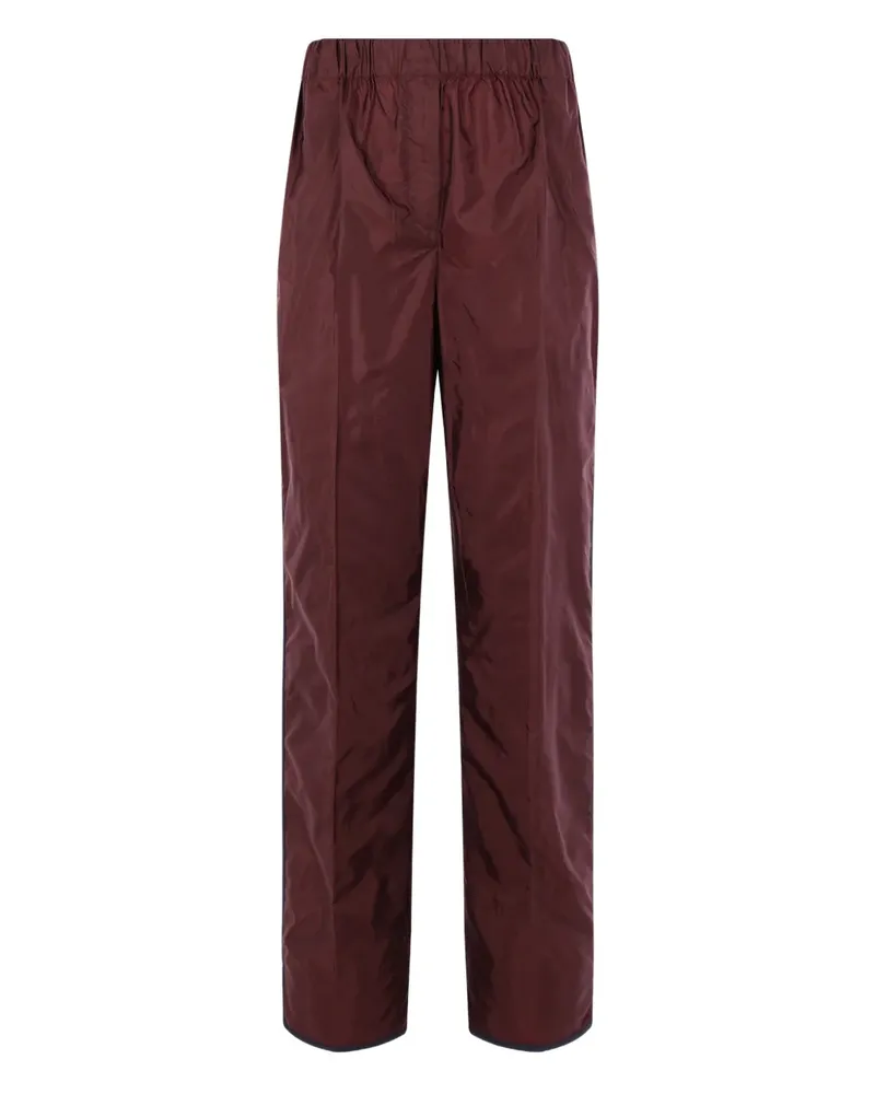 Prada Re-Nylon elasticated-waist trousers - Braun Braun