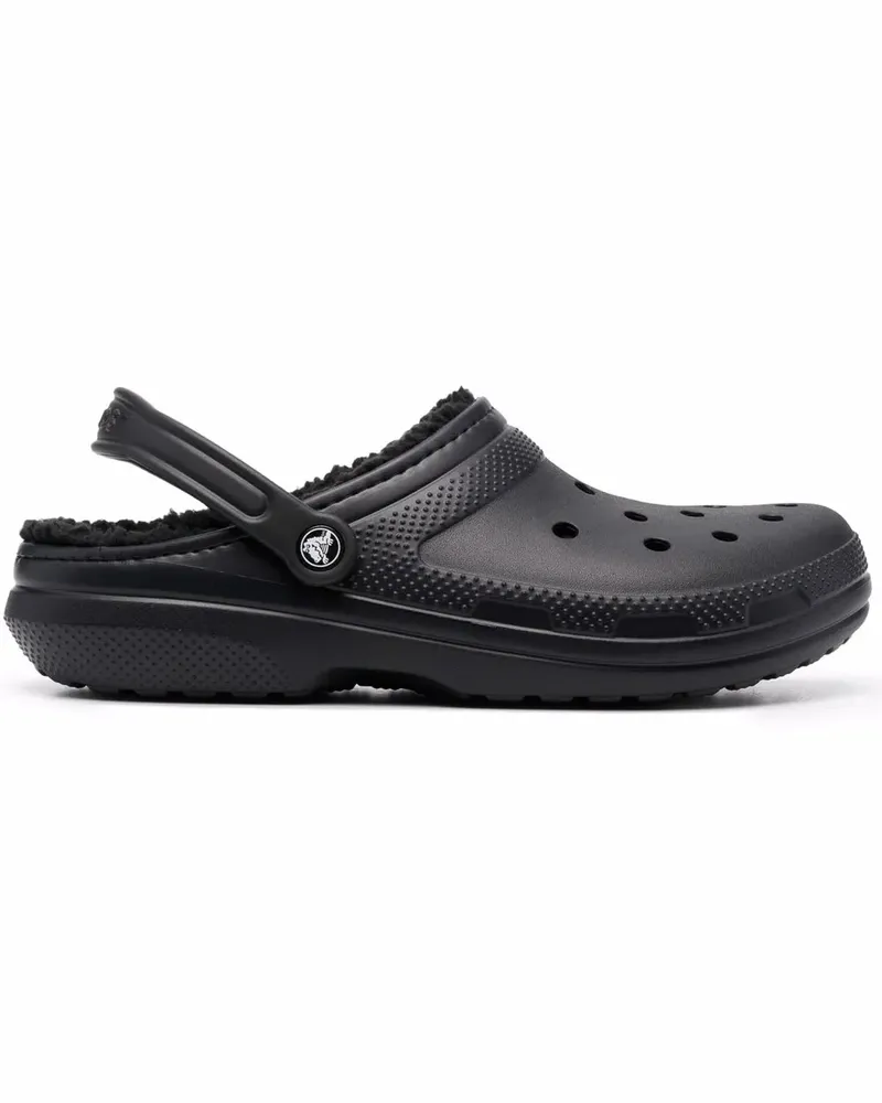 Crocs Perforierte Sandalen - Schwarz Schwarz
