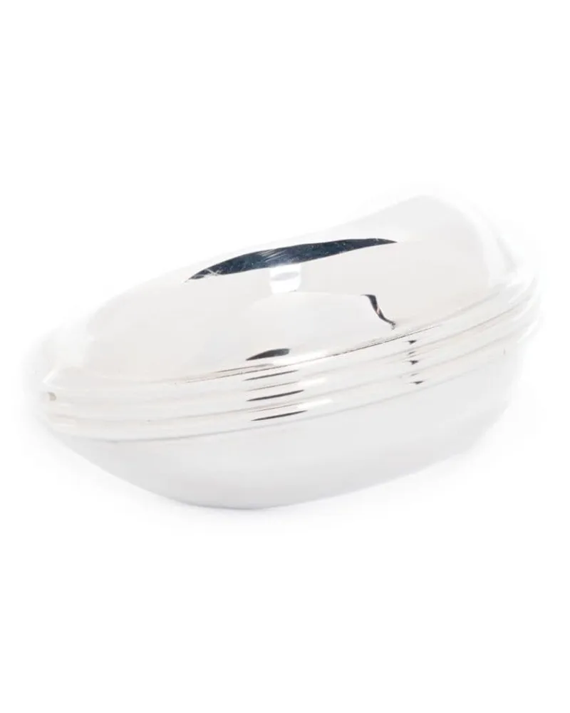 Missoma Sphere Domed Ring - Silber Silber