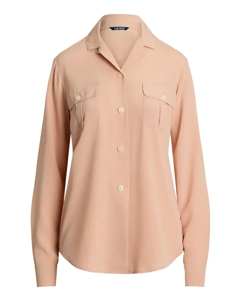 Ralph Lauren Geknöpfte Bluse - Rosa Rosa
