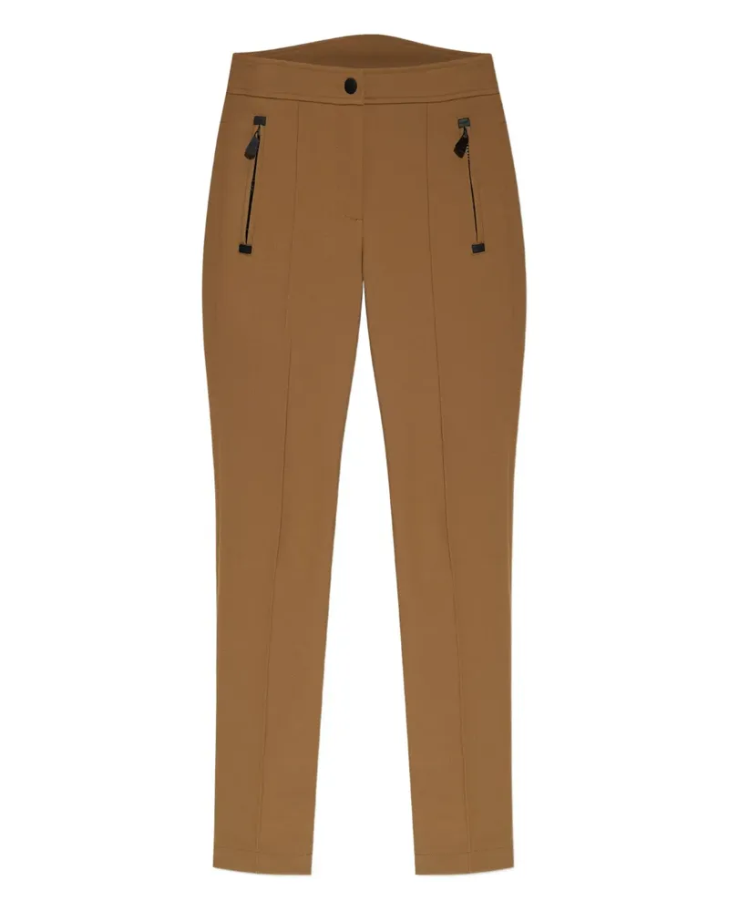 Moncler Hose mit Reißverschlussdetail - Braun Braun