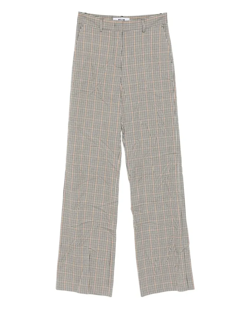 MSGM Hose mit Logo-Patch - Nude Nude