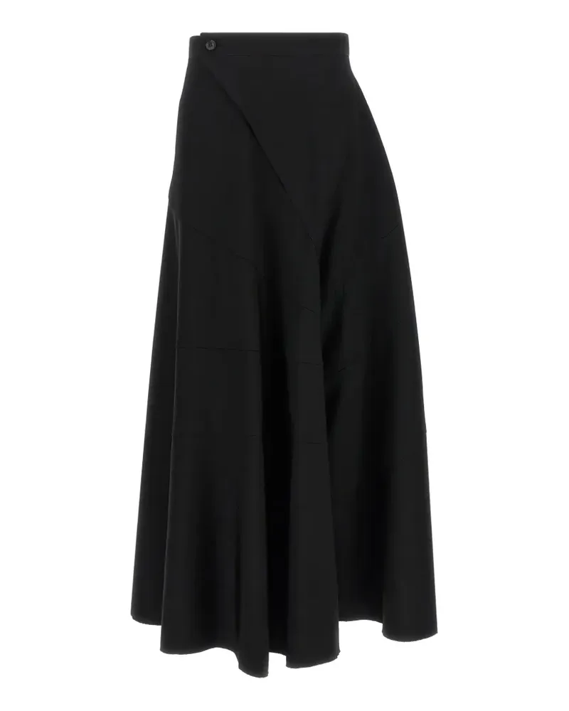 Junya Watanabe Asymmetrische Hose - Schwarz Schwarz
