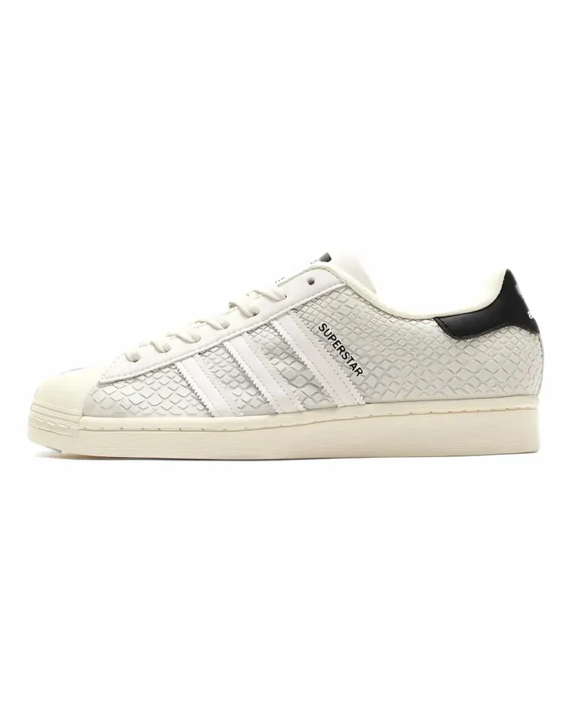 adidas Superstar snake-effect sneakers - Nude Nude
