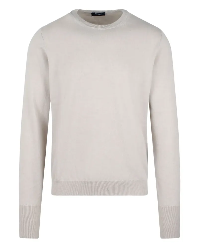 Drumohr  Klassischer Kaschmirpullover - Nude Nude