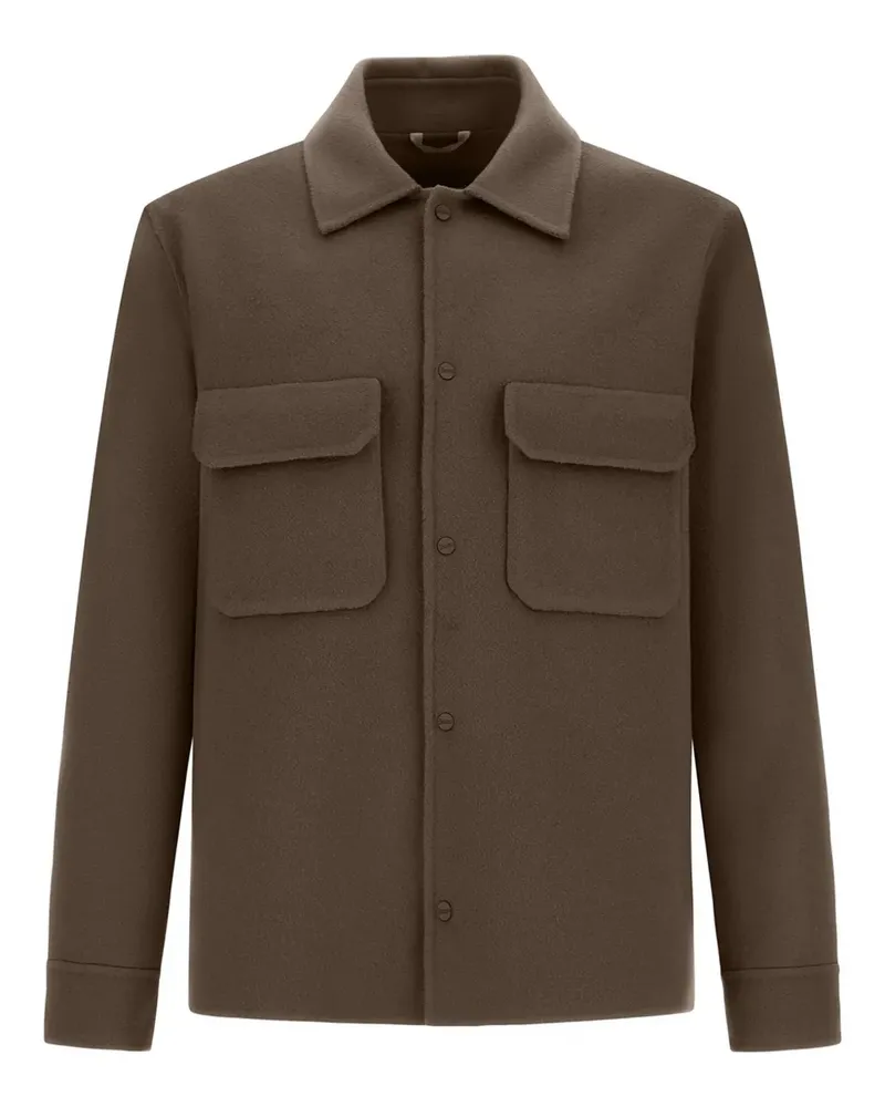 Herno Resort Jacke aus Wolle - Braun Braun