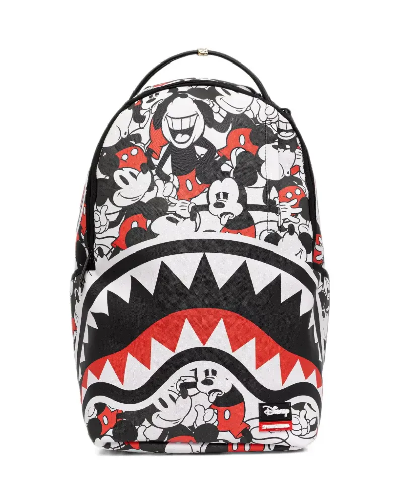 Sprayground x Mickey Mouse zip-fastening backpack - Schwarz Schwarz